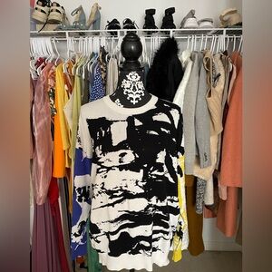 Zara Monochrome Knit Sweater